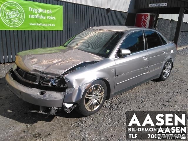 Audi A4 2001-2004 (Type II) (B6) (B6), Motorkode: BFB, Girkassekode: GDU