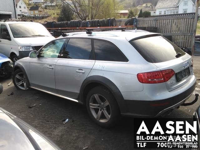 Audi A4, Allroad 2009-2016 (Type I) (B8) (B8), Motorkode: CAHA, Girkassekode: LMA
