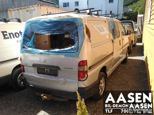 Toyota Hiace 2001-2006 (Fase 2) , Motorkode: 2KD-FTV, Girkassekode: 