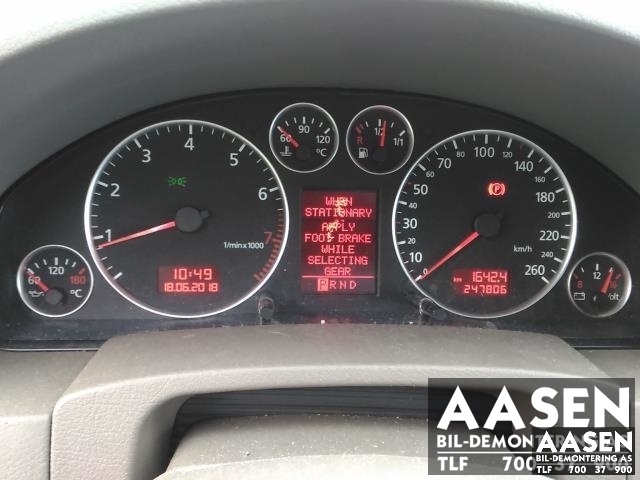 Audi A6 2001-2004 (Type II, Fase 2) (C5) (C5), Motorkode: AWT, Girkassekode: FRW