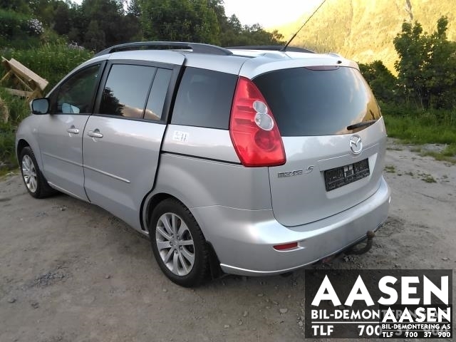 Mazda 5 2005-2010 (Type I) , Motorkode: RF7J, Girkassekode: