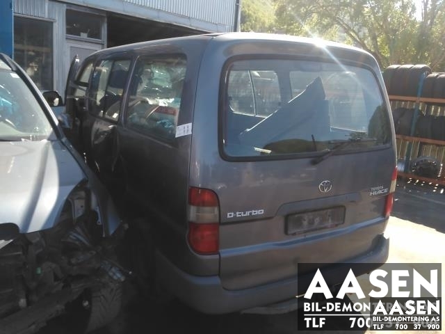 Toyota Hiace 1996-2001 (Fase 1) , Motorkode: 2L-T, Girkassekode: 