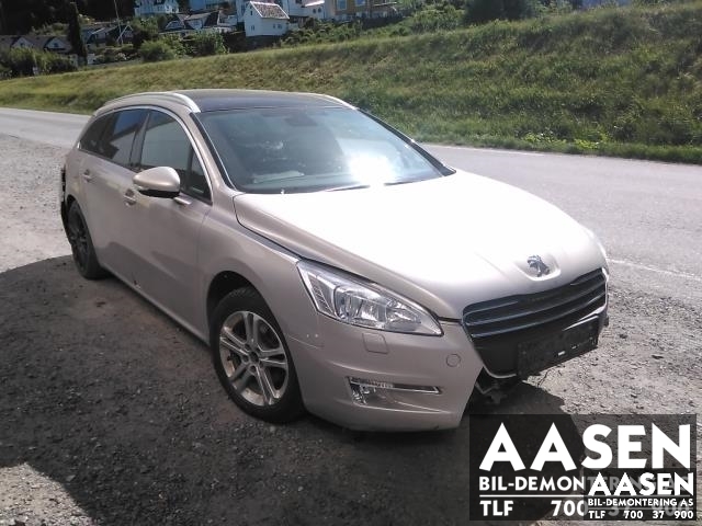 Peugeot 508 2011-2014 (Type I, Fase 1) , Motorkode: 9H05, Girkassekode: 22222JW