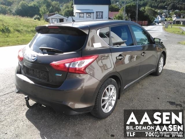 Nissan Pulsar 2014-->> , Motorkode: HRA2, Girkassekode: 