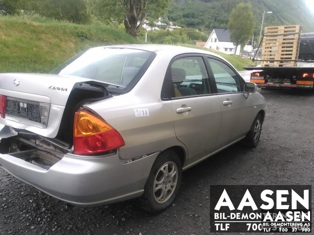 Suzuki Liana 2001-2004 (Fase 1) , Motorkode: M16A, Girkassekode: 