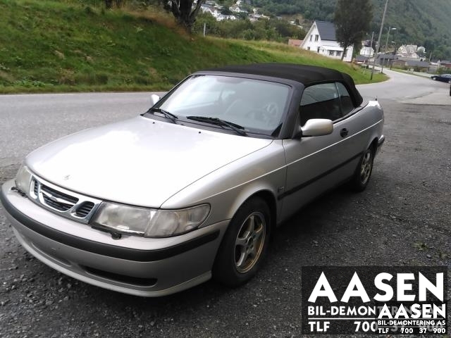 Saab 9-3 1998-2002 (Type I) , Motorkode: B205E/110KW, Girkassekode: FM55 507