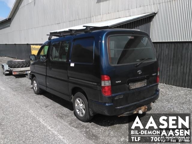 Toyota Hiace 2007-2012 (Fase 3) , Motorkode: 2KD-FTV, Girkassekode: 33030-26A60