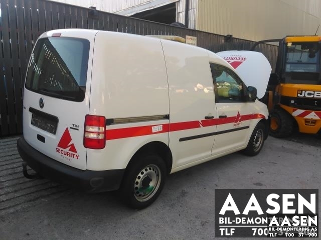VW Caddy 2010-2015 (Type III, Fase 2) , Motorkode: CAYE, Girkassekode: MLT