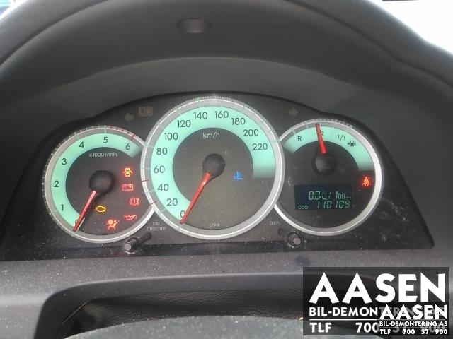 Toyota Verso 2004-2009 (Type II) , Motorkode: 1CD-FTV, Girkassekode: 30300-64011