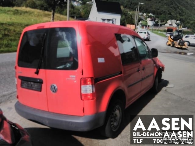 VW Caddy 2010-2015 (Type III, Fase 2) , Motorkode: BLS, Girkassekode: KXV
