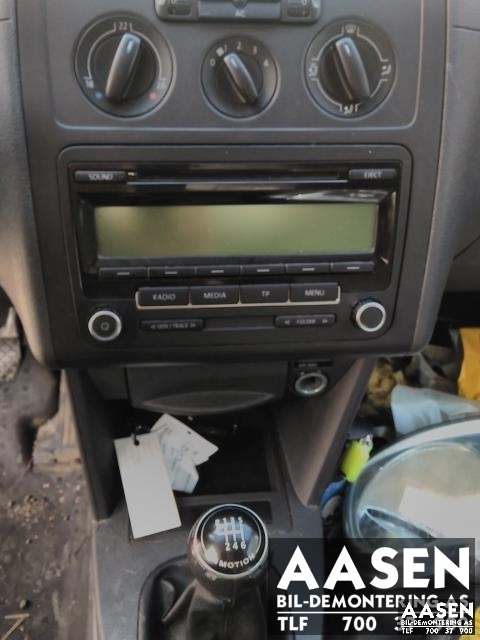 VW Caddy 2010-2015 (Type III, Fase 2) , Motorkode: BLS, Girkassekode: KXV