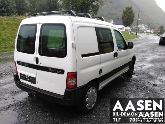 Citroën Berlingo 2002-2008 (Type I, Fase 2) , Motorkode: KFW, Girkassekode: 