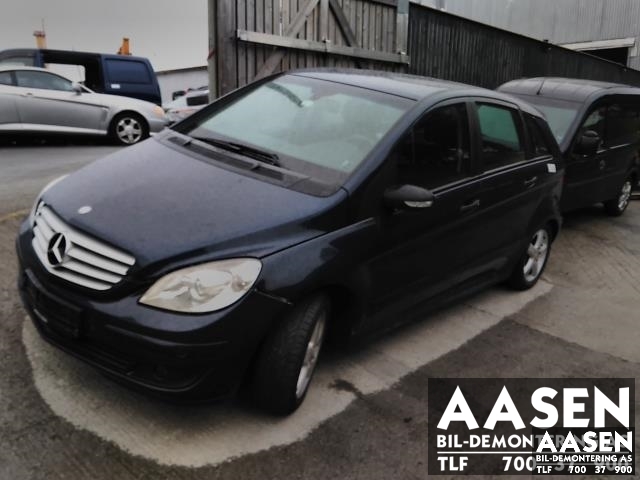Mercedes B-Klasse 2005-2008 (Fase 1) (W245) (W245), Motorkode: 640940 30, Girkassekode: 722800 00