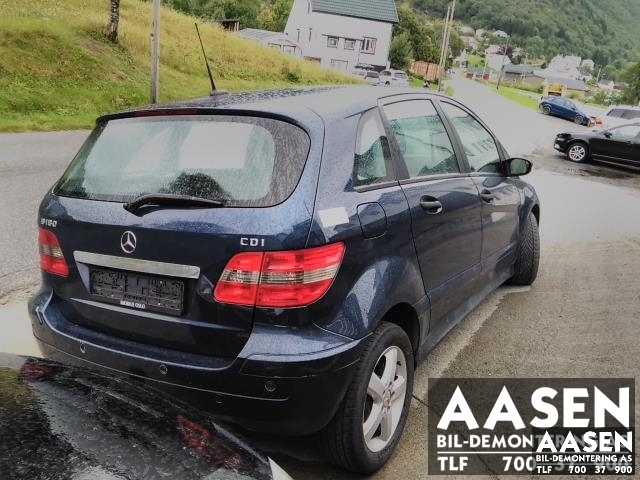 Mercedes B-Klasse 2005-2008 (Fase 1) (W245) (W245), Motorkode: 640940 30, Girkassekode: 722800 00