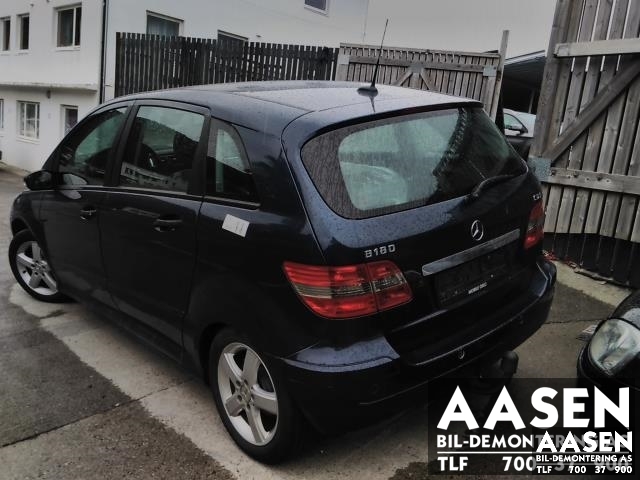 Mercedes B-Klasse 2005-2008 (Fase 1) (W245) (W245), Motorkode: 640940 30, Girkassekode: 722800 00