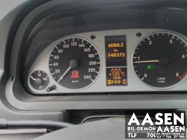 Mercedes B-Klasse 2005-2008 (Fase 1) (W245) (W245), Motorkode: 640940 30, Girkassekode: 722800 00