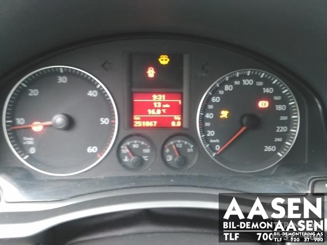 VW Golf V, Combi 2003-2008 , Motorkode: BKC, Girkassekode: GQM