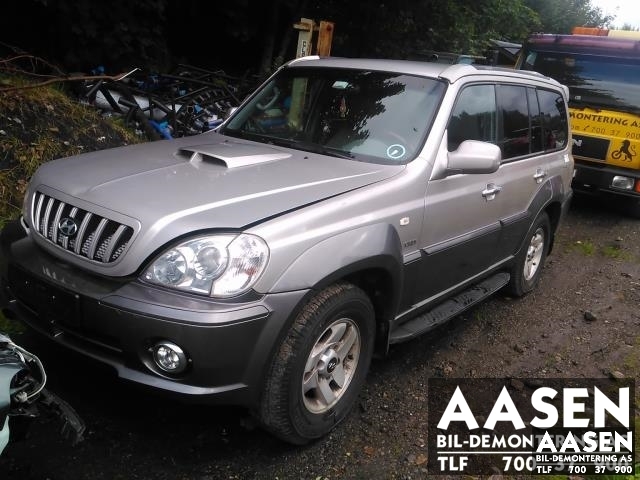 Hyundai Terracan 2002-2007 , Motorkode: J3, Girkassekode: 