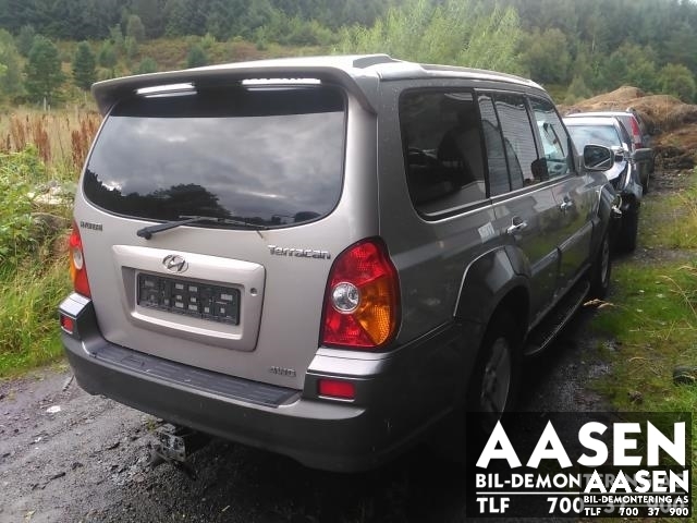 Hyundai Terracan 2002-2007 , Motorkode: J3, Girkassekode: 