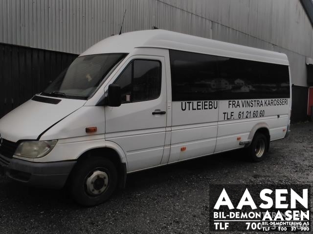 Mercedes Sprinter 1995-2006 (903) (903), Motorkode: OM 611.981, Girkassekode: 