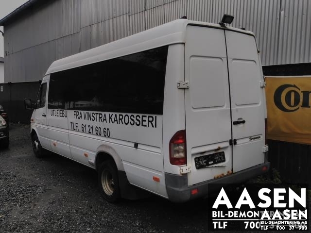 Mercedes Sprinter 1995-2006 (903) (903), Motorkode: OM 611.981, Girkassekode: 