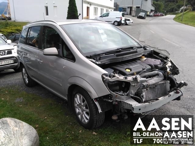 Opel Zafira B 2005-2011 , Motorkode: Z19DT, Girkassekode: AF40-6