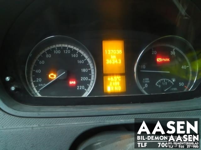 Mercedes Vito/Viano 2010-2014 (Fase 2) (W639) (W639), Motorkode: 651940 30, Girkassekode: 722686 08
