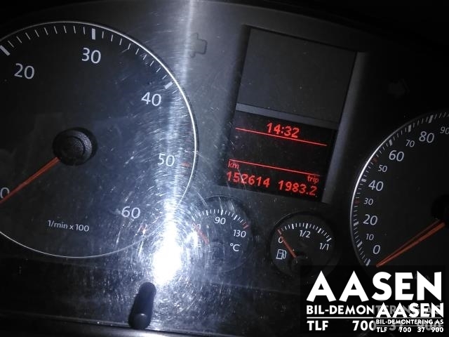 VW Caddy 2004-2010 (Type III, Fase 1) , Motorkode: BST, Girkassekode: JJS