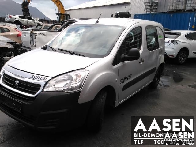 Peugeot Partner 2015-2019 (Type II, Fase 2) , Motorkode: BHW, Girkassekode: 16 124 442 80