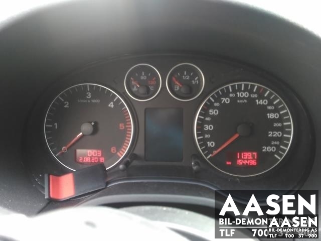 Audi A3 2003-2008 (Type II, Fase 1) , Motorkode: BMM, Girkassekode: JLU