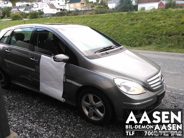 Mercedes B-Klasse 2005-2008 (Fase 1) (W245) (W245), Motorkode: OM640.940, Girkassekode: 722800 00