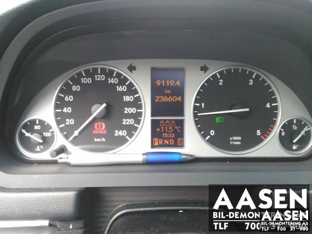 Mercedes B-Klasse 2005-2008 (Fase 1) (W245) (W245), Motorkode: OM640.940, Girkassekode: 722800 00