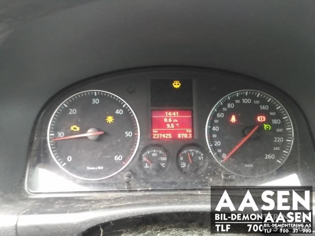 VW Touran 2003-2006 (Type I, Fase 1) , Motorkode: BKC, Girkassekode: GQN