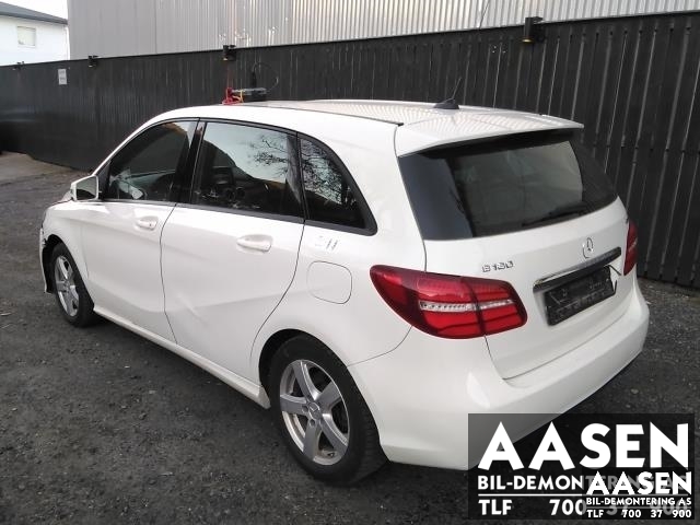 Mercedes B-Klasse 2011-2018 (W246) (W246), Motorkode: K9K 607951 00, Girkassekode: 724020 00