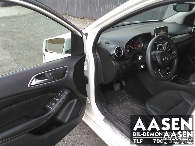 Mercedes B-Klasse 2011-2018 (W246) (W246), Motorkode: K9K 607951 00, Girkassekode: 724020 00