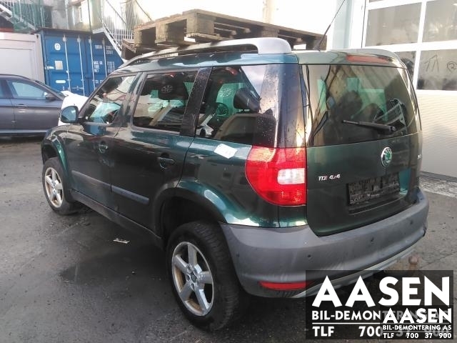 Škoda Yeti 2009-2013 (Fase 1) , Motorkode: CFHC, Girkassekode: LNM