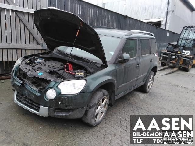 Škoda Yeti 2009-2013 (Fase 1) , Motorkode: CFHC, Girkassekode: LNM