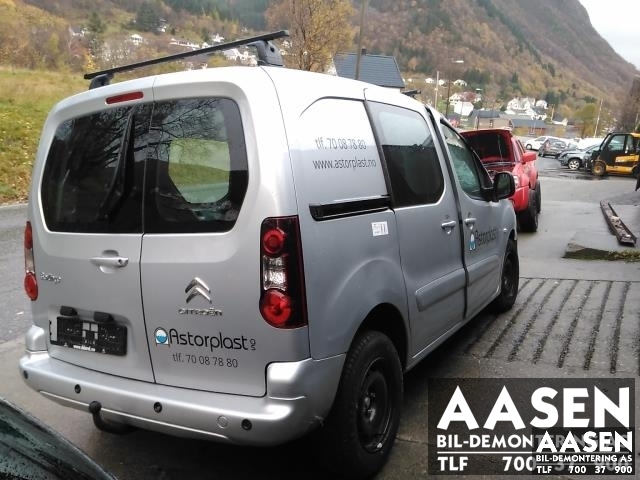 Citroën Berlingo 2015-2019 (Type II, Fase 2) , Motorkode: BHY, Girkassekode: 16 099 833 80