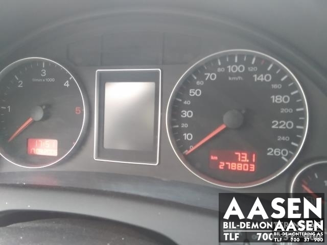 Audi A4 2004-2008 (Type III) (B7) (B7), Motorkode: BPW, Girkassekode: KTT