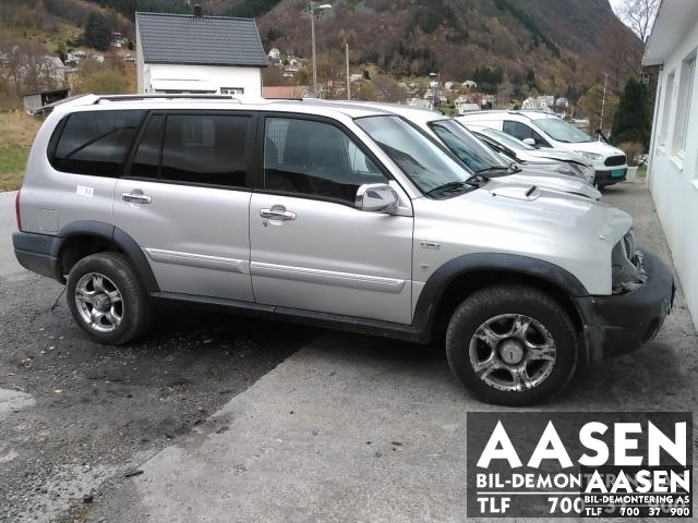 Suzuki Grand Vitara, XL-7 2001-2007 , Motorkode: W5670623, Girkassekode: