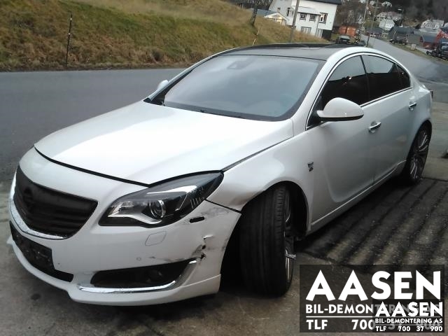 Opel Insignia A 2014-2017 , Motorkode: A20DTE, Girkassekode: MYJ