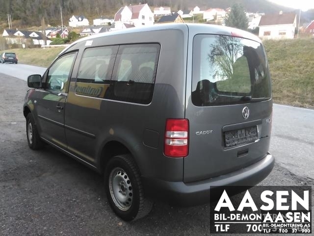 VW Caddy 2010-2015 (Type III, Fase 2) , Motorkode: CFHF, Girkassekode: NFQ