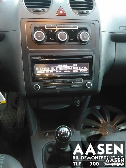 VW Caddy 2010-2015 (Type III, Fase 2) , Motorkode: CFHF, Girkassekode: NFQ