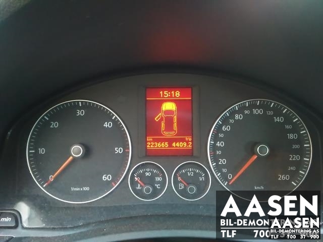 VW Golf V, Combi 2003-2008 , Motorkode: BLS, Girkassekode: KBL