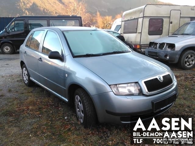 Škoda Fabia 2000-2007 (Type I) , Motorkode: AZQ, Girkassekode: GSB