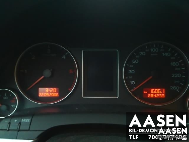 Audi A4 2004-2008 (Type III) (B7) (B7), Motorkode: BRB, Girkassekode: GYA
