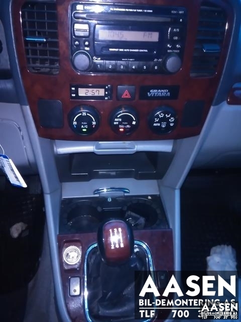 Suzuki Grand Vitara, XL-7 2001-2007 , Motorkode: RHW, Girkassekode: 