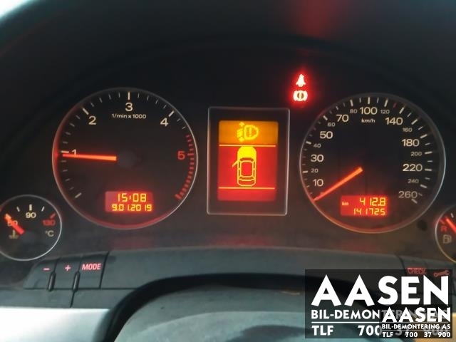 Audi A4 2004-2008 (Type III) (B7) (B7), Motorkode: BRB, Girkassekode: JWS