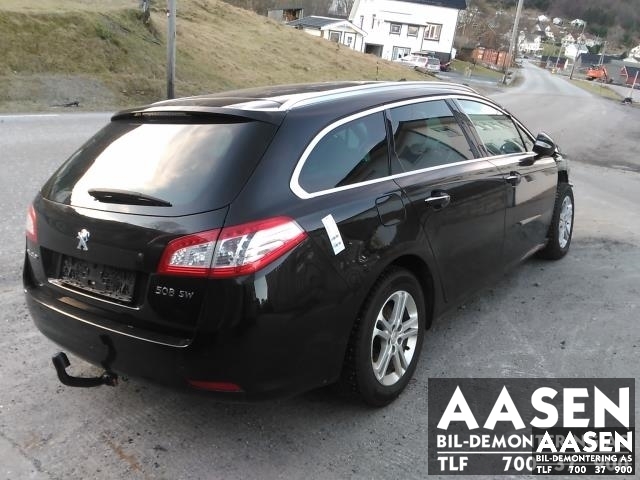 Peugeot 508 2011-2014 (Type I, Fase 1) , Motorkode: 9H05, Girkassekode: 