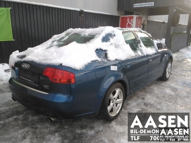 Audi A4 2004-2008 (Type III) (B7) (B7), Motorkode: BFB, Girkassekode: GJW